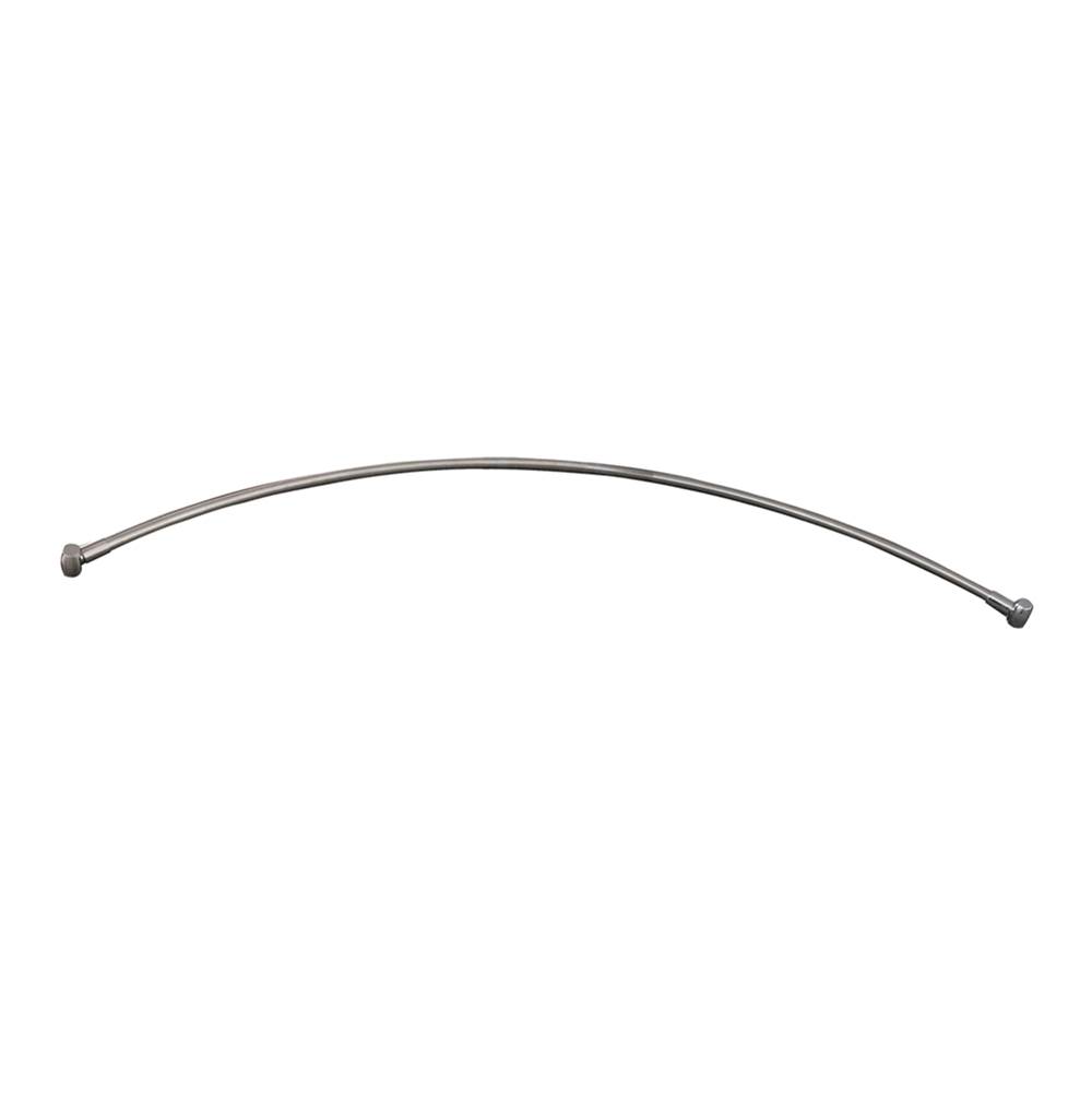 Barclay Curved 48'' Shower Rod w/FlangeOil Rubbed Bronze