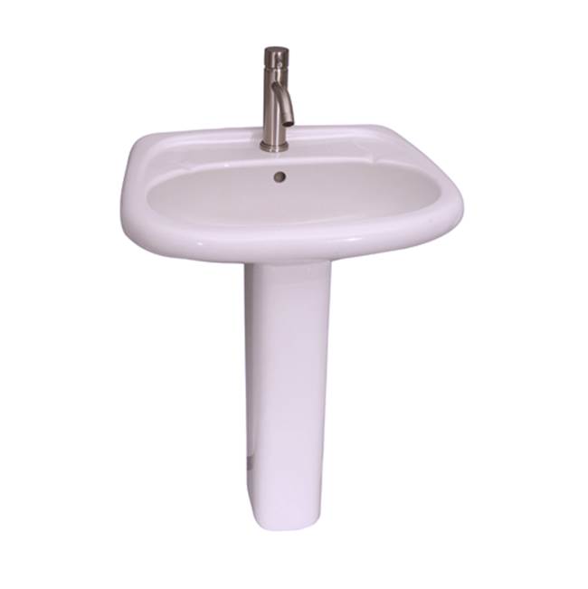 Barclay Flora Basin only, 8''ws White