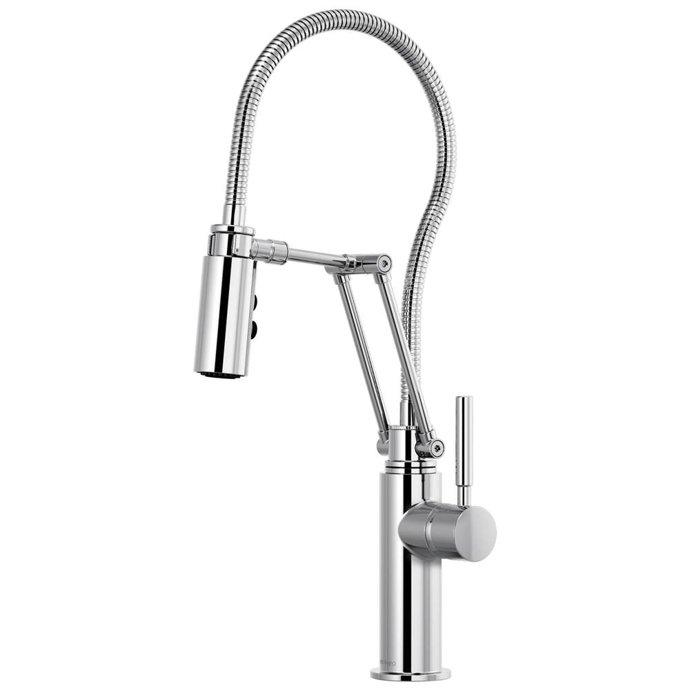 Brizo Solna® Articulating Faucet With Finished Hose