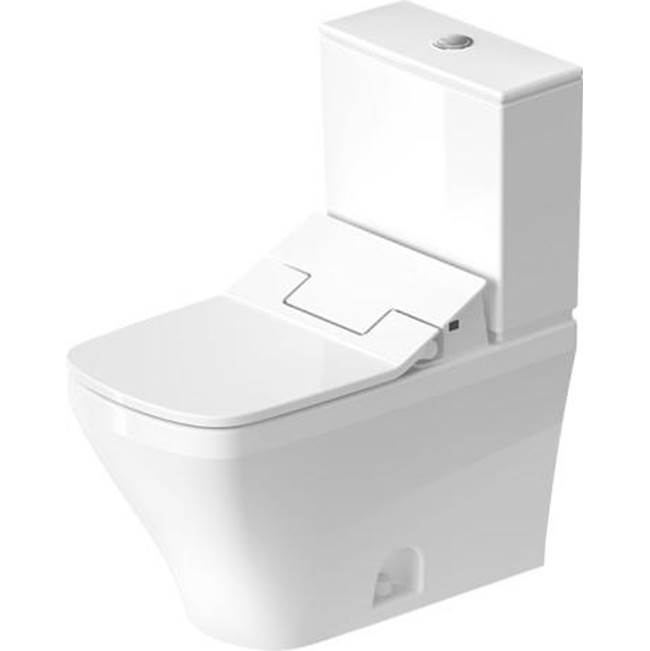 Duravit DuraStyle Two-Piece Toilet Kit White with Seat