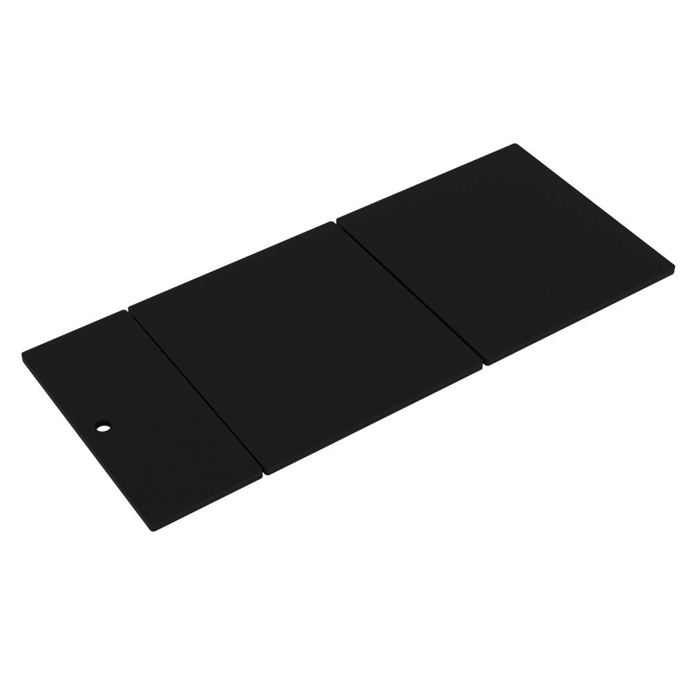 Elkay Reserve Selection Circuit Chef Black Polymer 43-3/4'' x 18-3/4'' x 1/2'' Cutting Boards