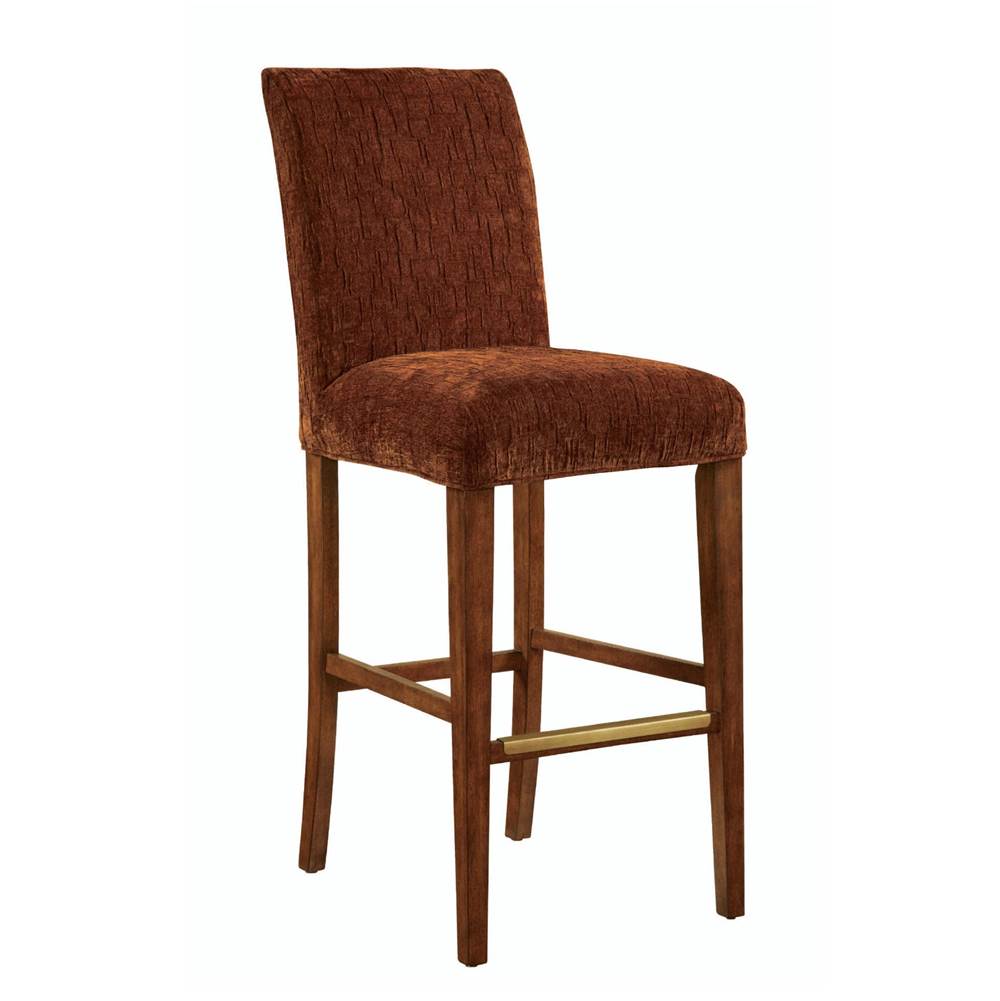 Elk Home Copper Fabric Bar Stool - Cover Only