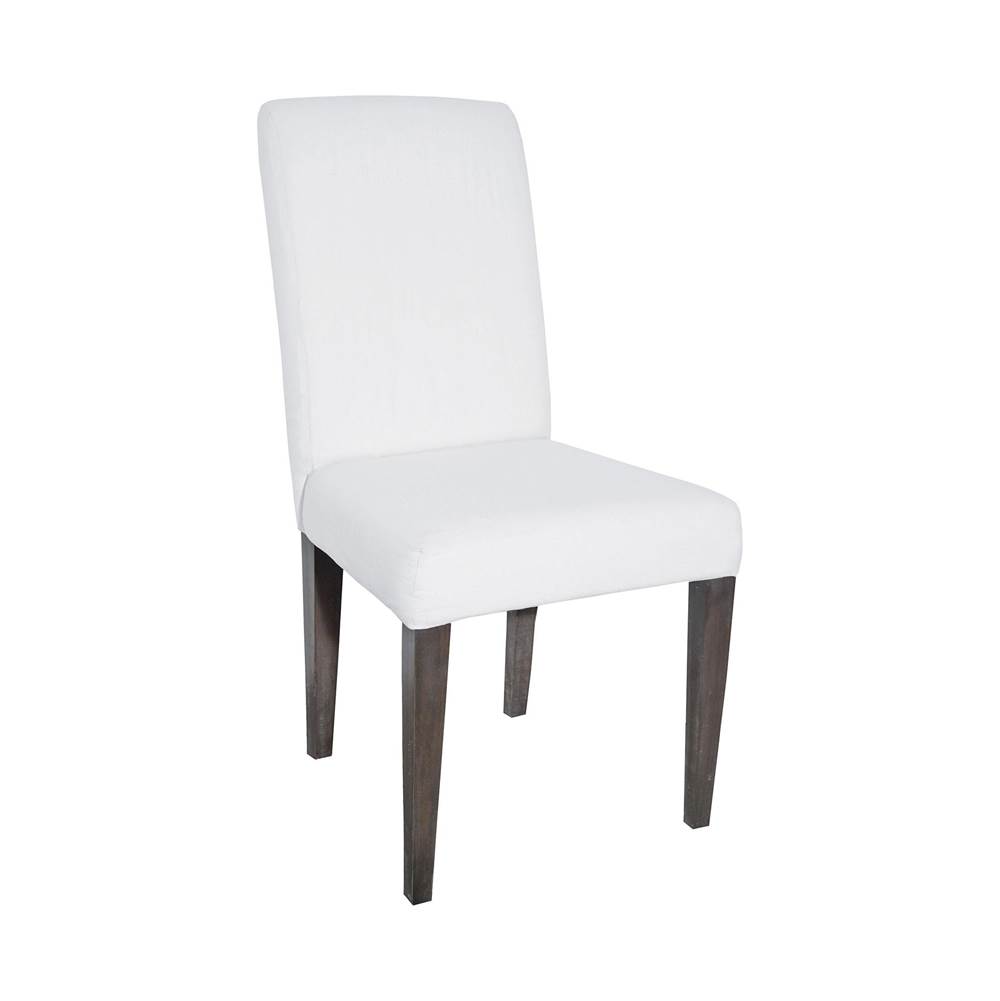 Elk Home Couture Covers Parsons Chair in Whitewashed Heritage Stain