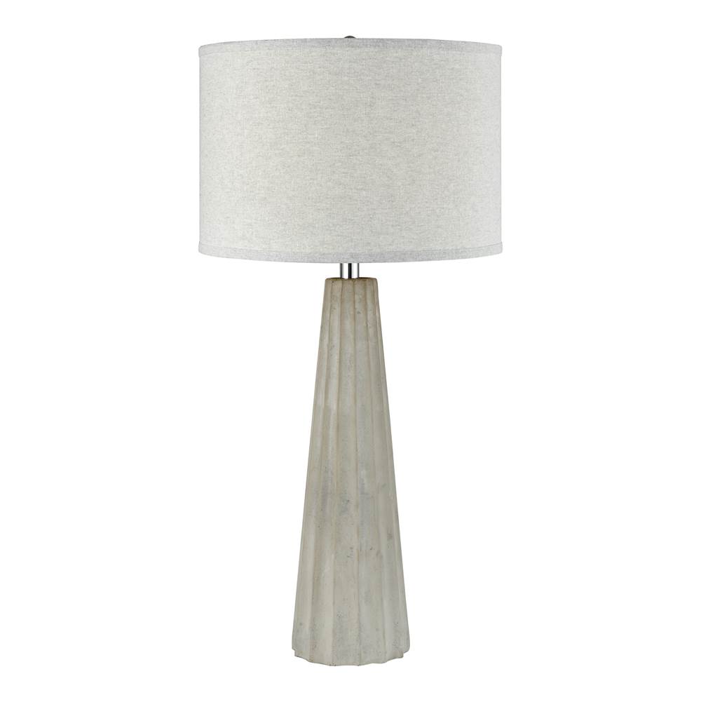Elk Home Castlestone 30.5'' High 1-Light Table Lamp - Polished Concrete