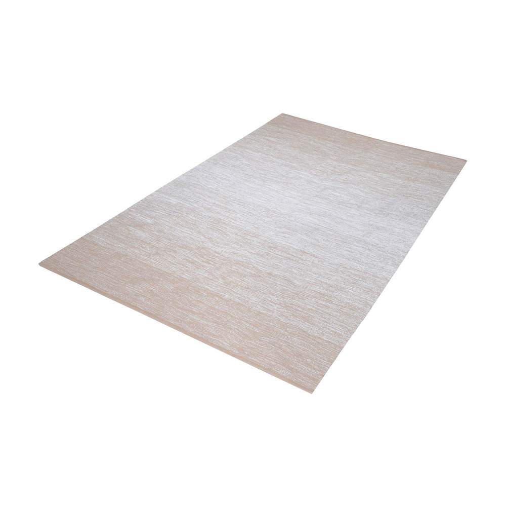 Elk Home Delight Handmade Cotton Rug in Beige and White
