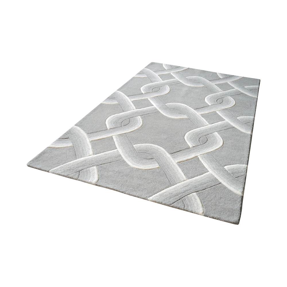 Elk Home Desna Hand-Tufted Wool Rug in Gray