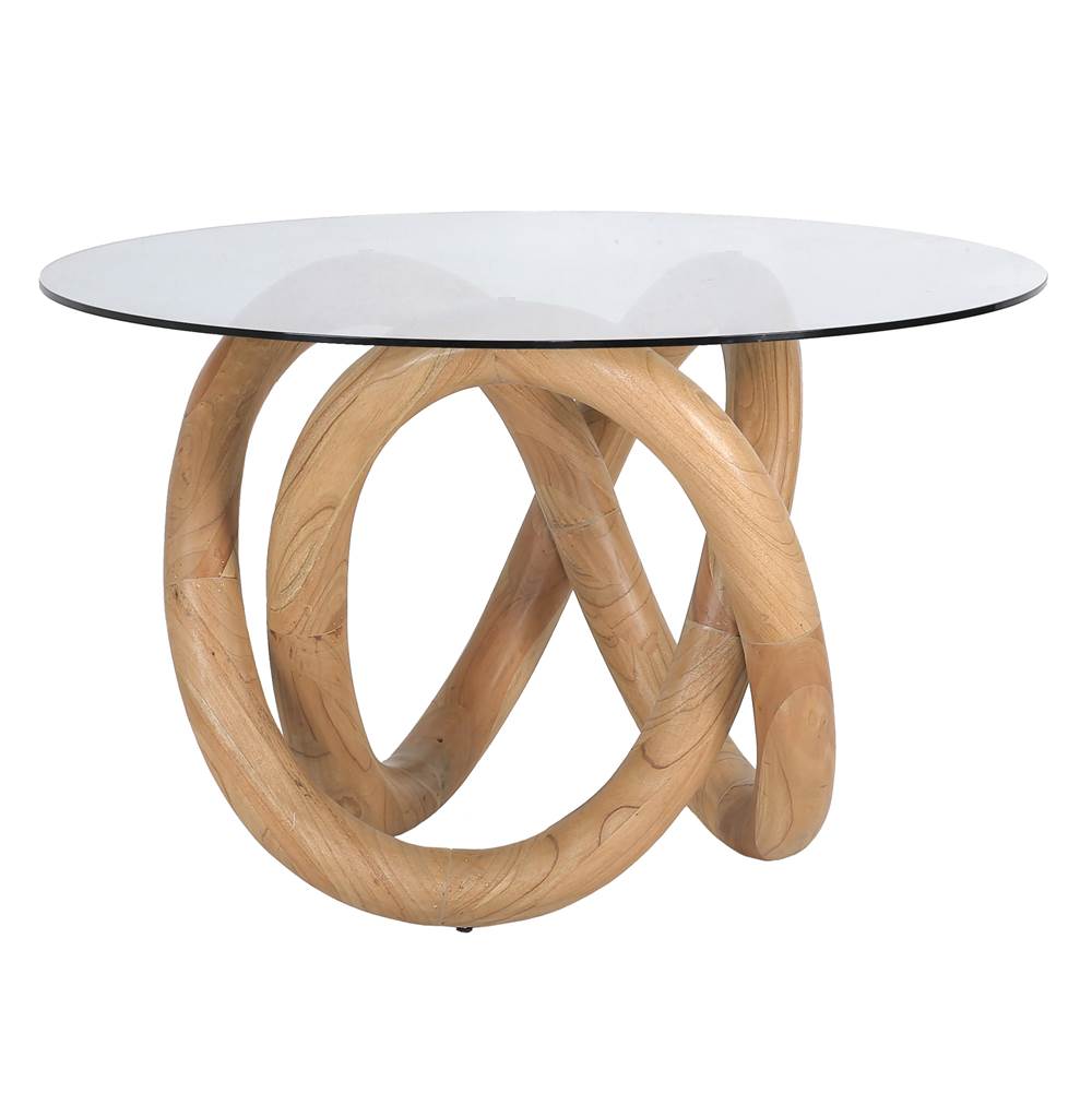 Elk Home Knotty Dining Table - Natural