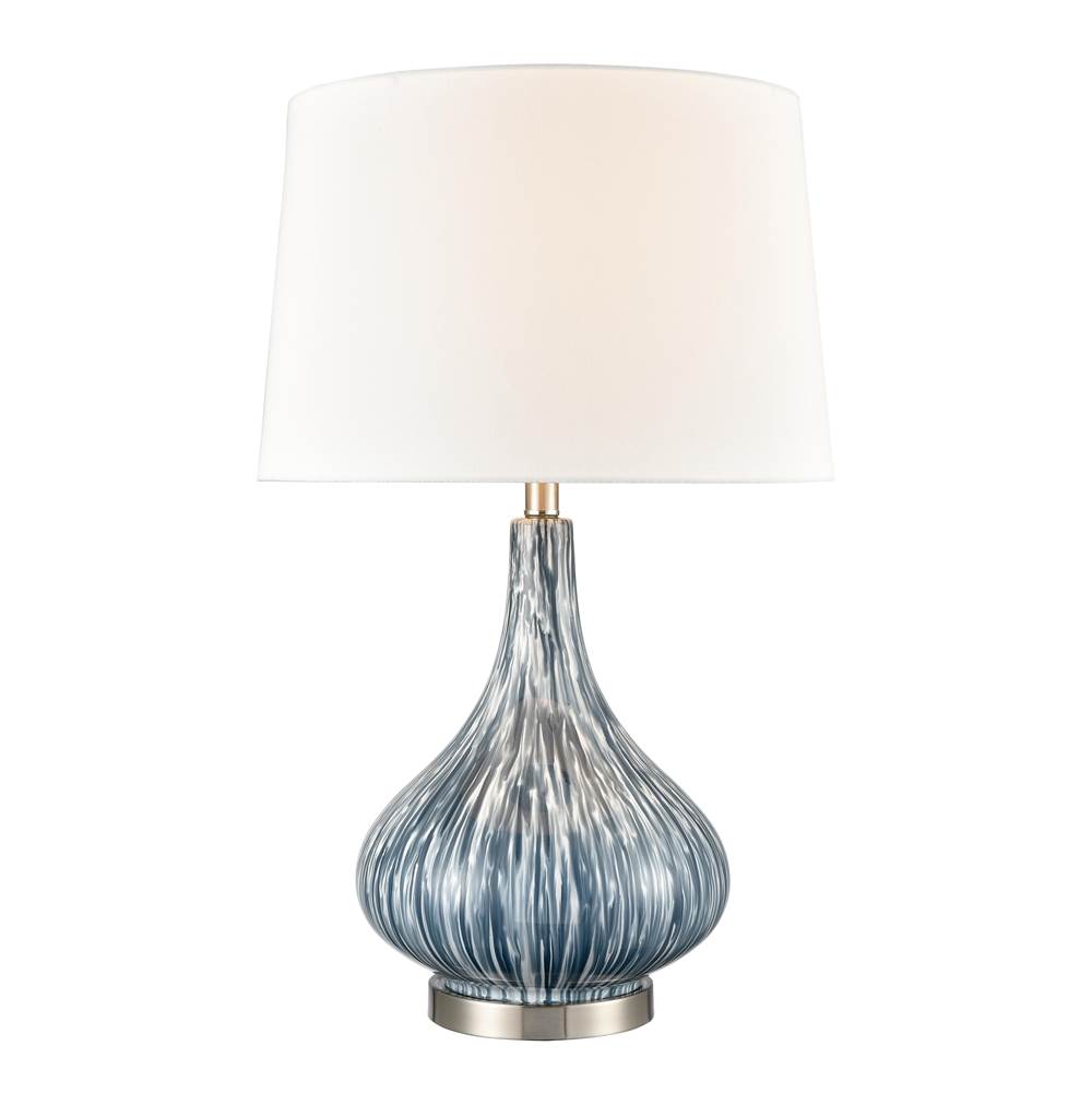 Elk Home Northcott 28'' High 1-Light Table Lamp - Blue