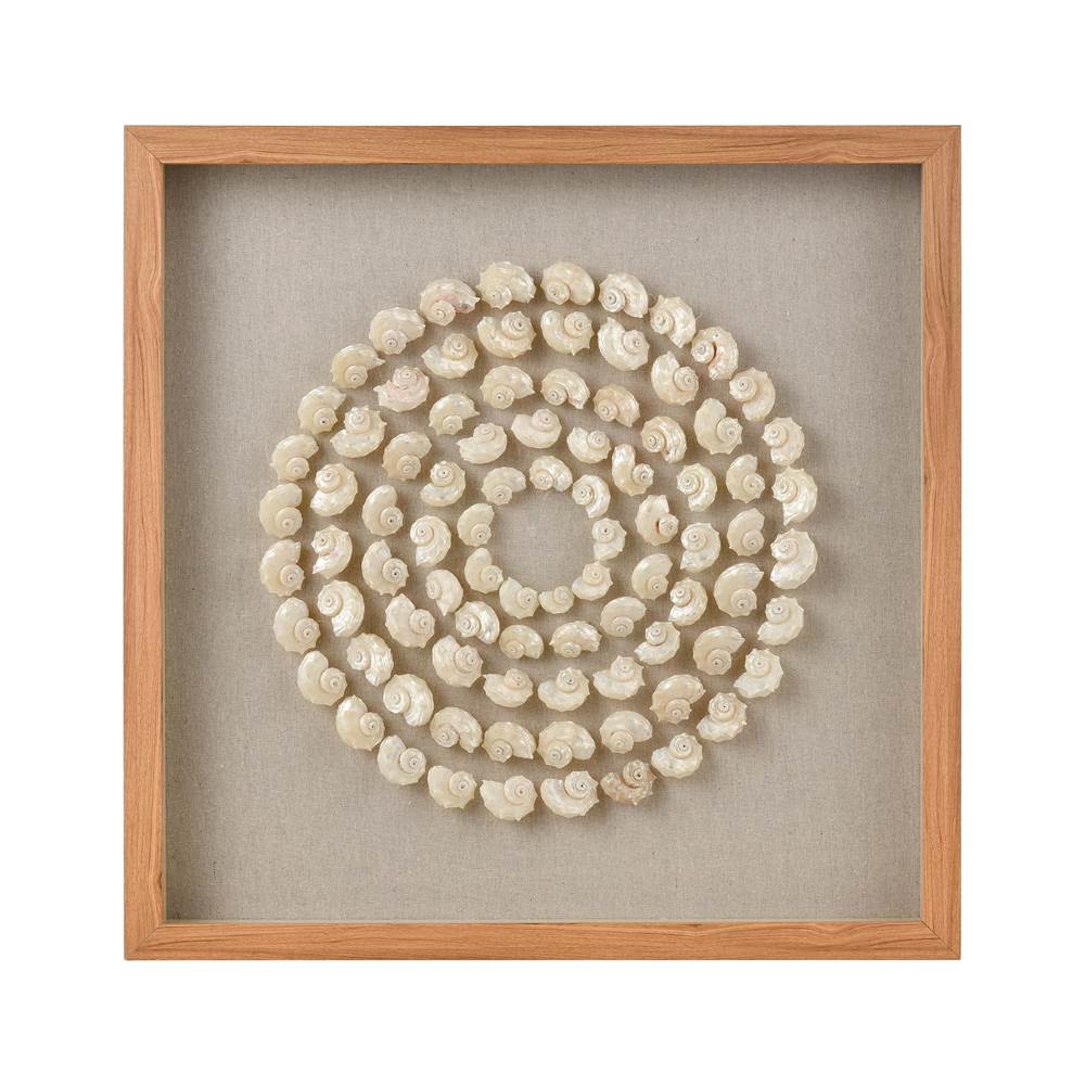 Elk Home Concentric Shell Dimensional Wall Art