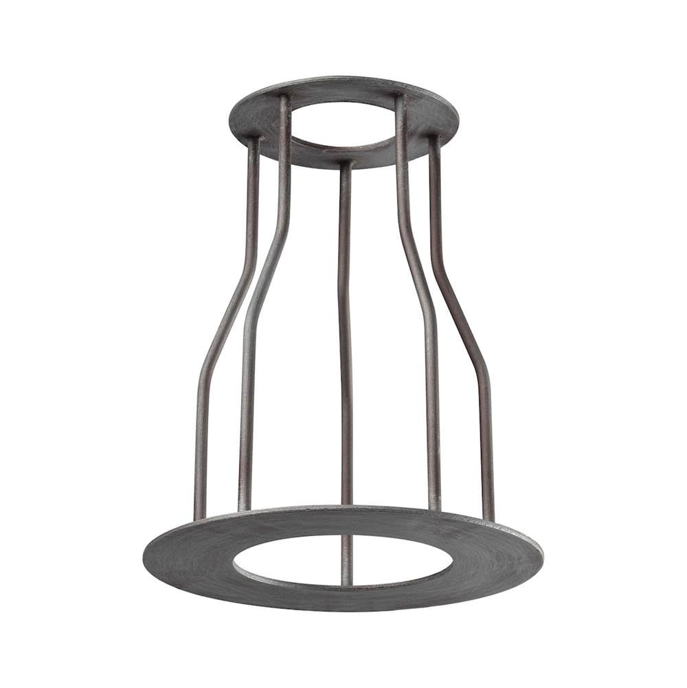 Elk Lighting Cast Iron Pipe Optional Cage Shade