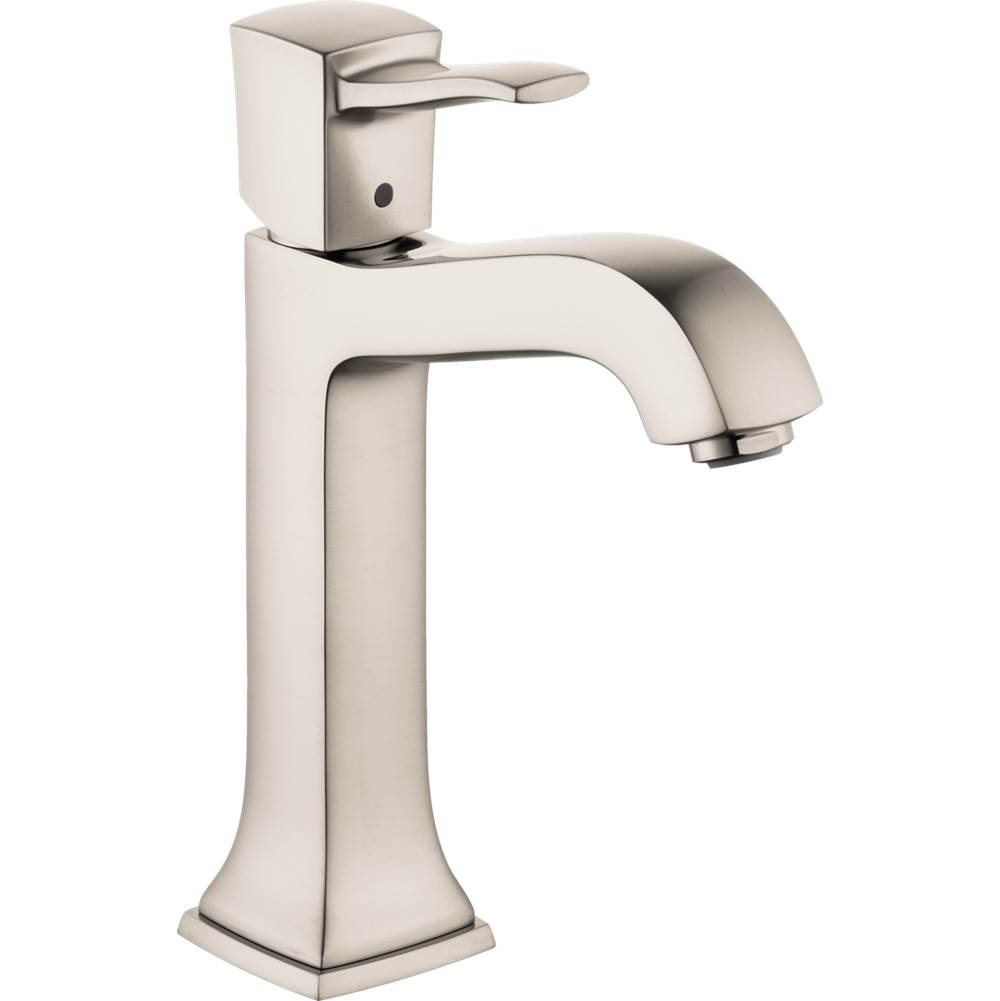 Hansgrohe Metropol Classic Single-Hole Faucet 160 with Pop-Up Drain, 1.2 GPM in Brushed Nickel
