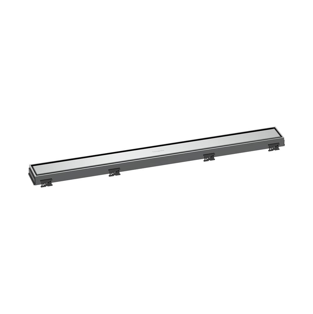Hansgrohe RainDrain Match Trim for 27 5/8'' Rough with Height Adjustable Frame in Chrome
