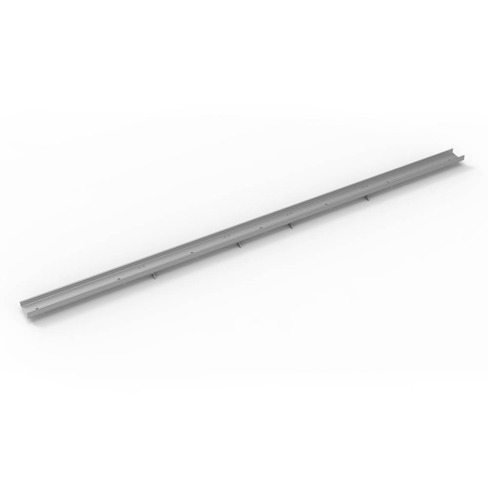 Infinity Drain 60'' Open Ended Tile Insert Frame only for RA 6560 in Polished Stainless