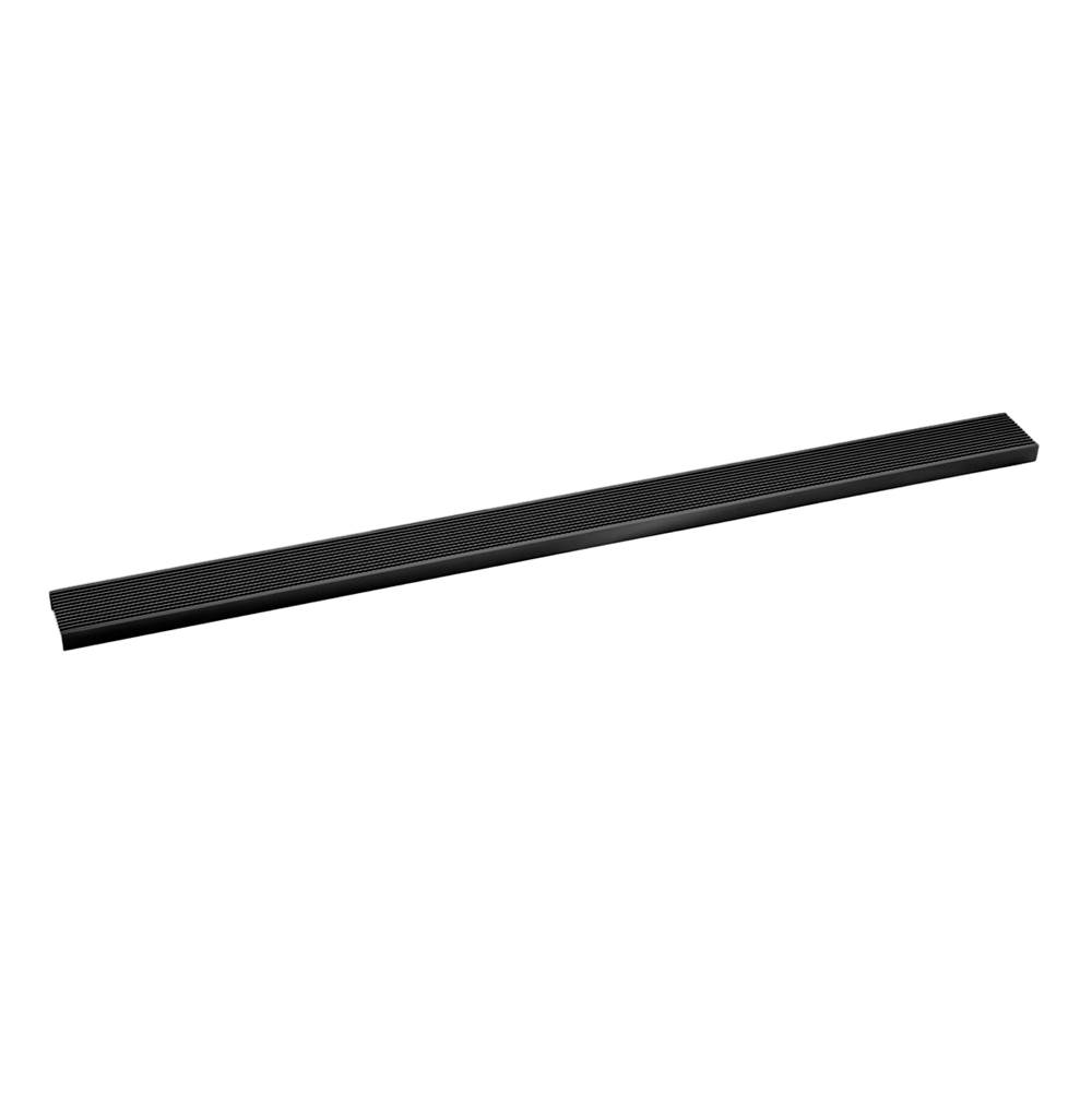 Infinity Drain 72'' Wedge Wire Grate for S-LAG 65/S-AS 65/S-AS 99 in Matte Black