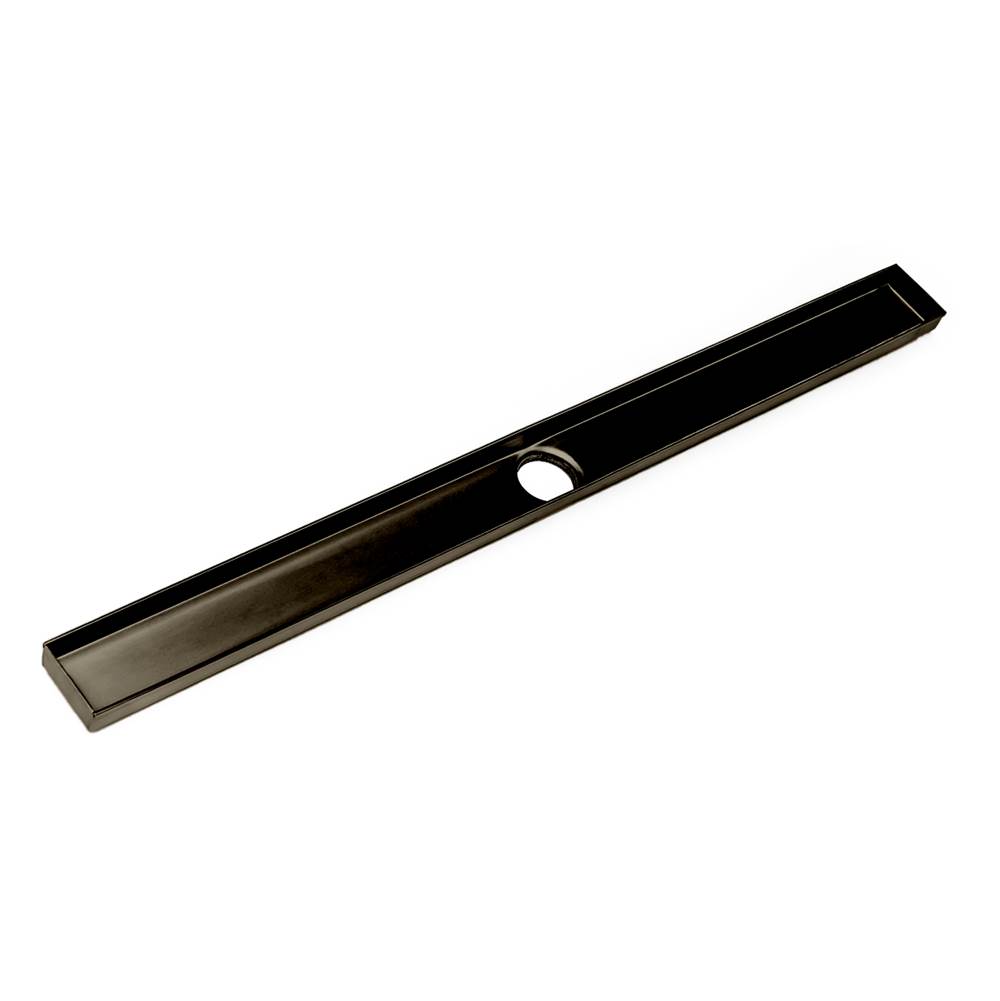 Infinity Drain 48'' Channel for FX 65 Series in Oil Rubbed Bronze