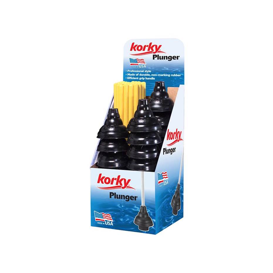 Korky Toilet Repair Original Korky® Plunger Merchandiser