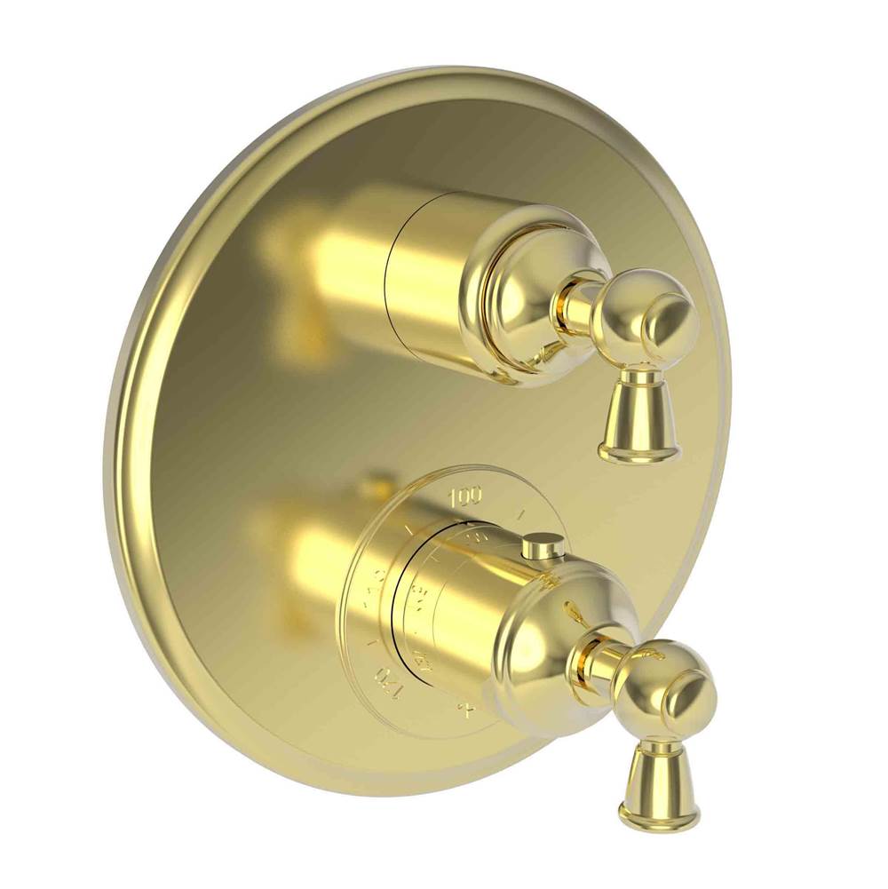 Newport Brass Aylesbury 1/2'' Round Thermostatic Trim Plate with Handle