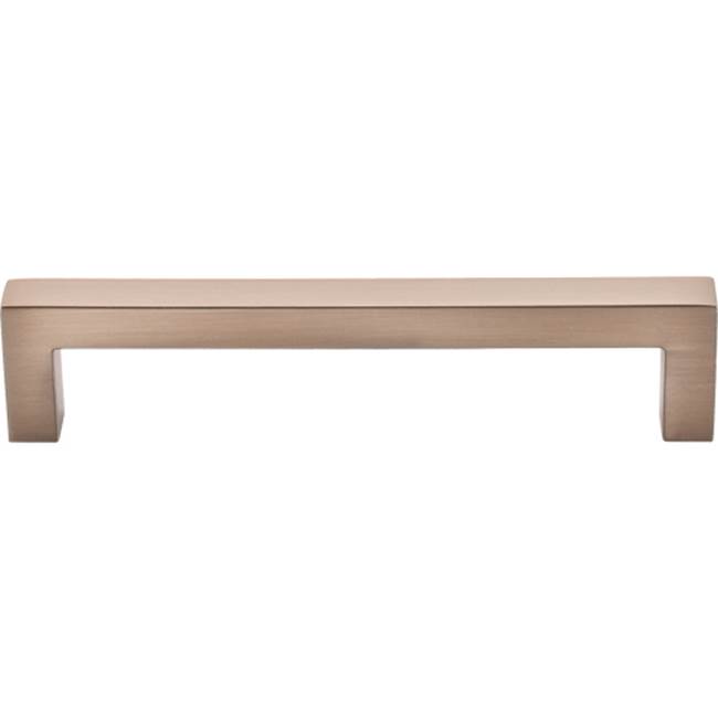 Top Knobs Square Bar Pull 5 1/16 Inch (c-c) Brushed Bronze