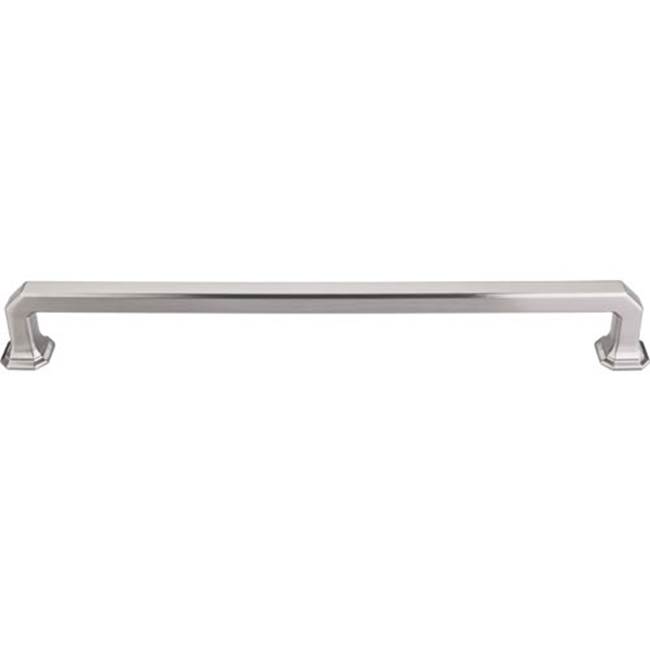 Top Knobs Emerald Appliance Pull 12 Inch (c-c) Brushed Satin Nickel