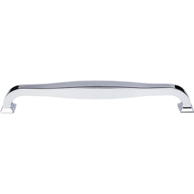 Top Knobs Contour Appliance Pull 12 Inch (c-c) Polished Chrome