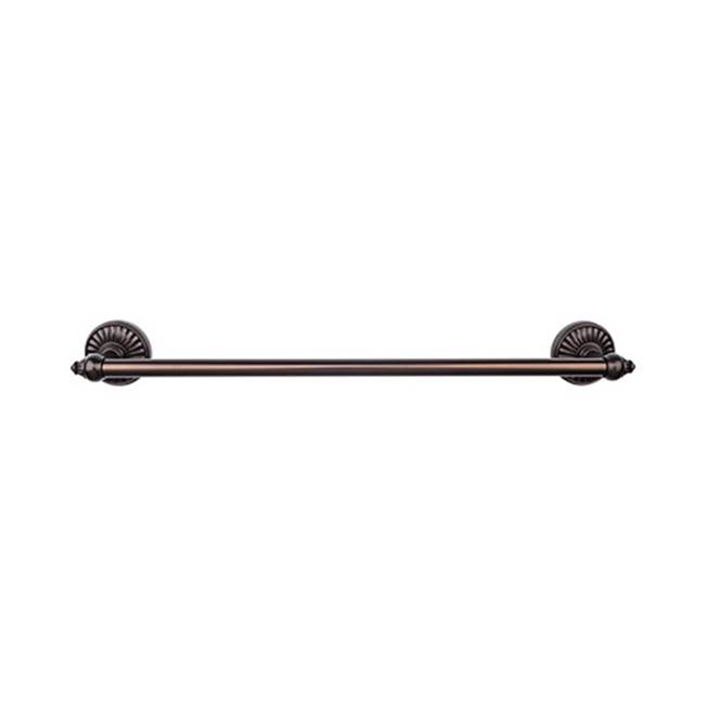 Top Knobs Tuscany Bath Towel Bar 24 Inch Single Oil Rubbed Bronze
