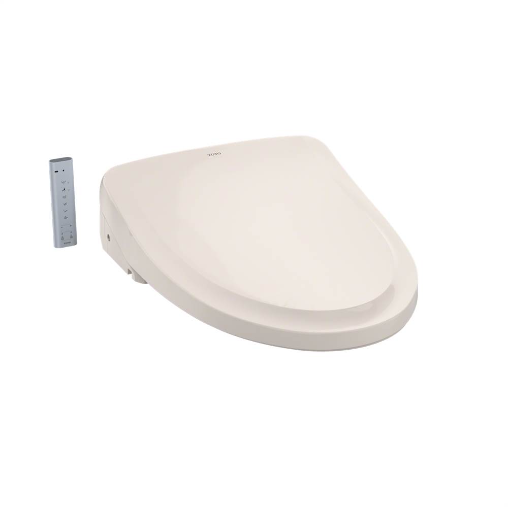 TOTO Toto® Washlet® S500E Electronic Bidet Toilet Seat With Ewater+® Bowl And Wand Cleaning, Classic Lid, Elongated, Sedona Beige