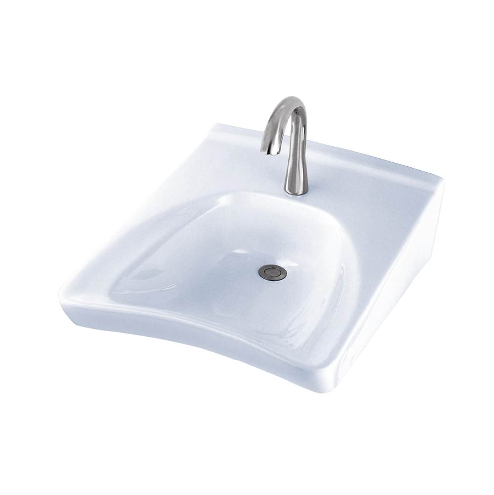 TOTO 11'' Ctr Wall Mt Hdcp Lavatory Cotton