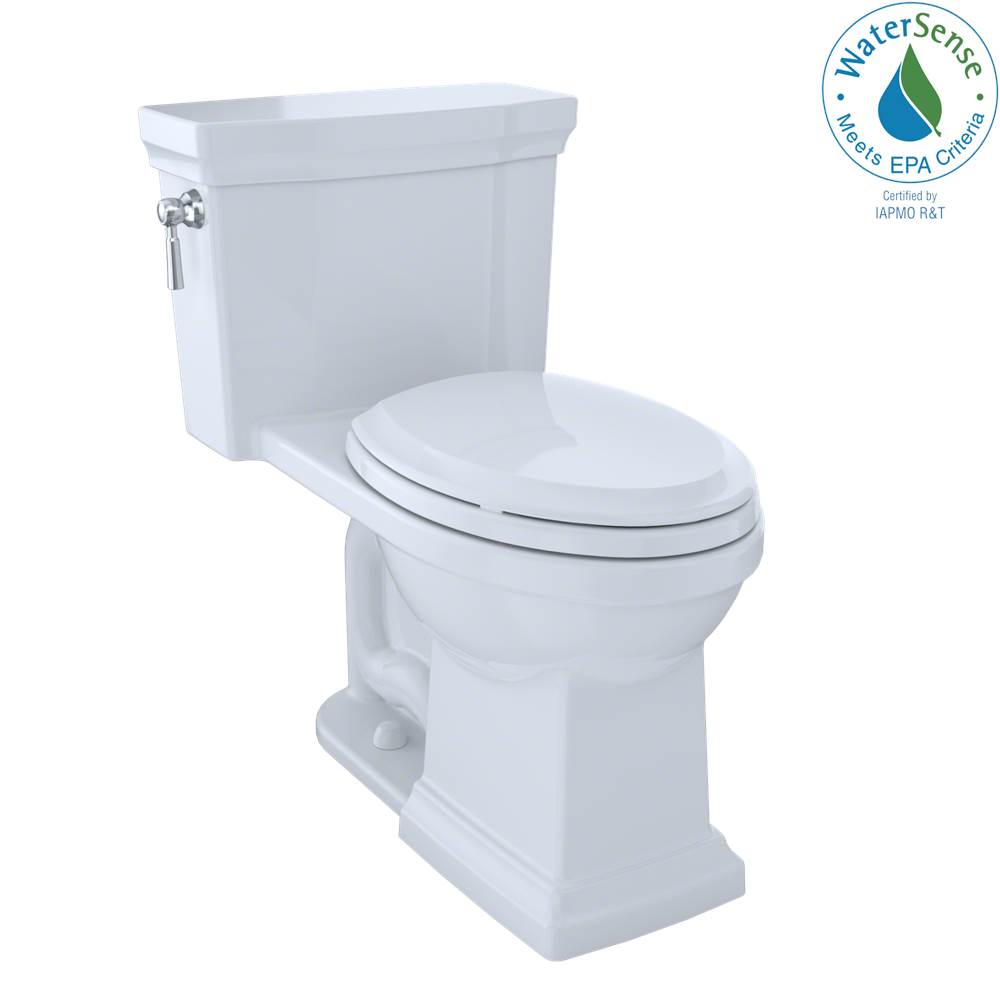 TOTO Toto® Promenade® II One-Piece Elongated 1.28 Gpf Universal Height Toilet With Cefiontect, Cotton White