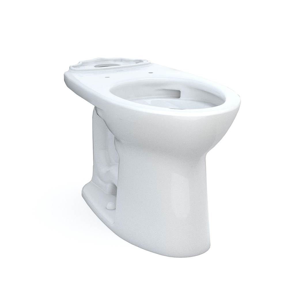 TOTO Toto® Drake® Elongated Tornado Flush® Toilet Bowl With Cefiontect®, Cotton White